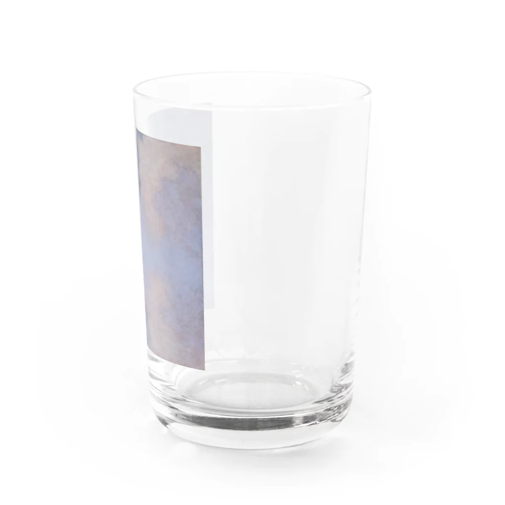 世界美術商店のジヴェルニー近郊のセーヌ川支流(霧) / Branch of the Seine near Giverny (Mist) Water Glass :right