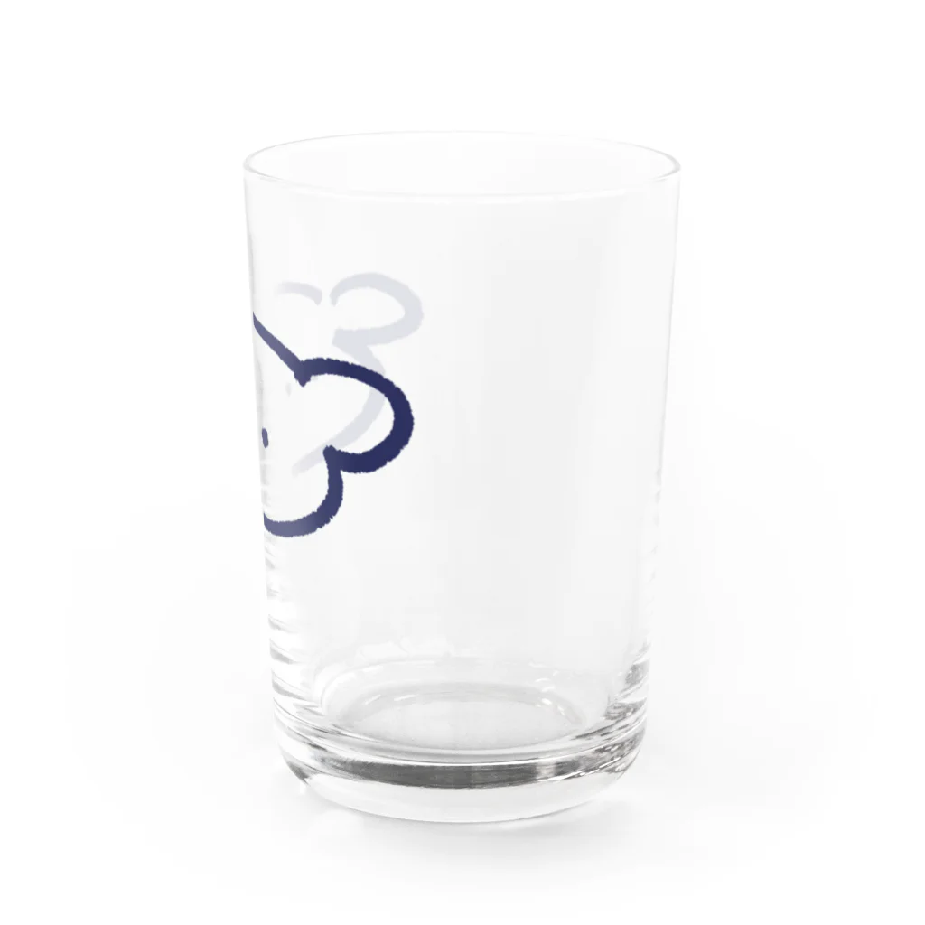 DELLA555のもちっとした犬 Water Glass :right