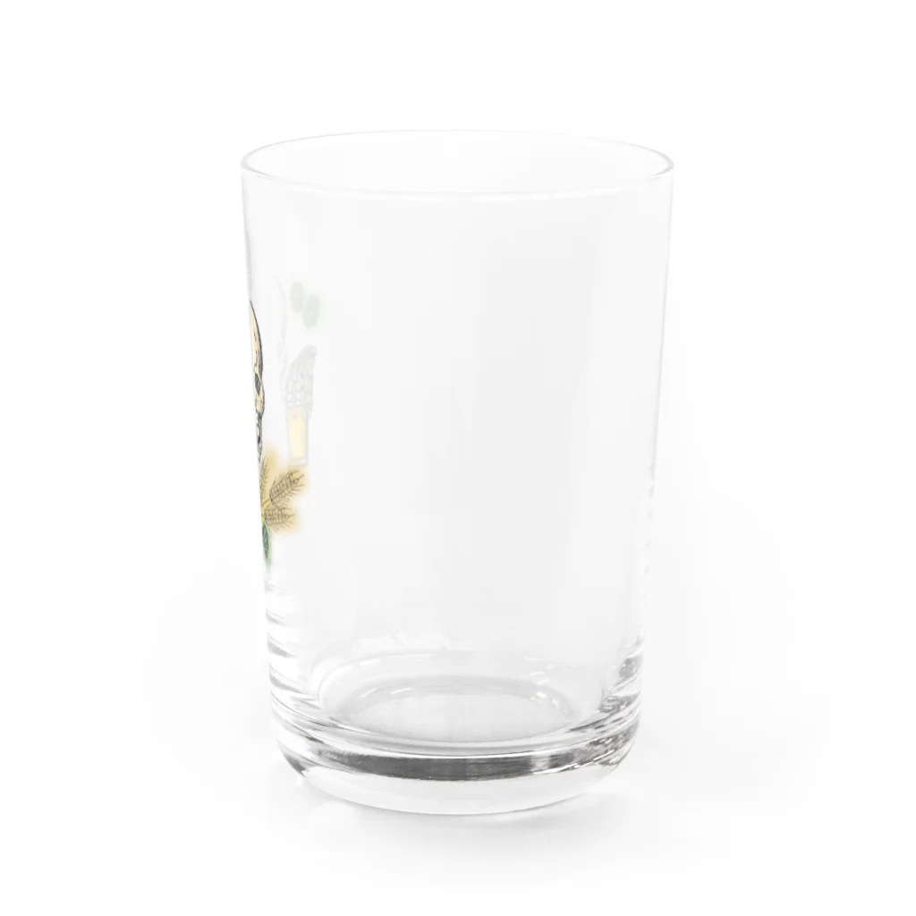 a-bow's workshop(あーぼぅズ ワークショップ)のSkullBeer Water Glass :right