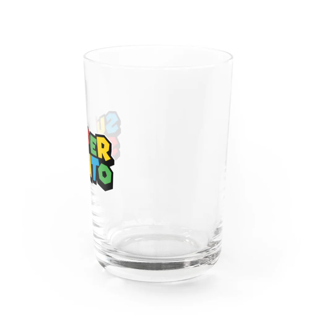 サウナの洋服屋さんのSUPER SENTO（スーパー銭湯） Water Glass :right