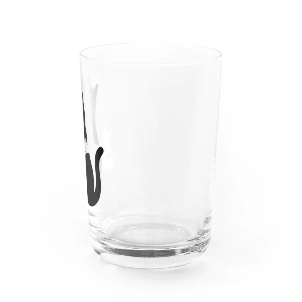 ヤマトナデシコのI ❤️CAT Water Glass :right