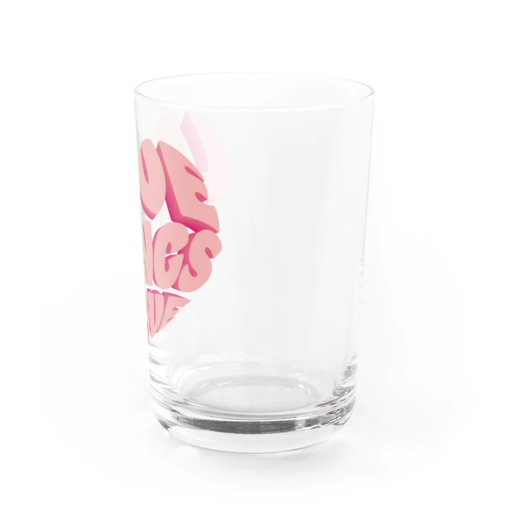 WAVY ONLINE SHOPのLOVE KINGS Water Glass :right