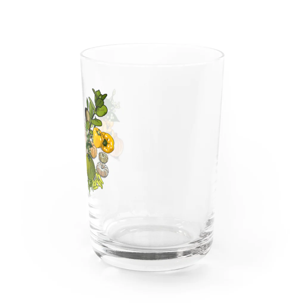 cocoyumi8の野菜アレンジ Water Glass :right