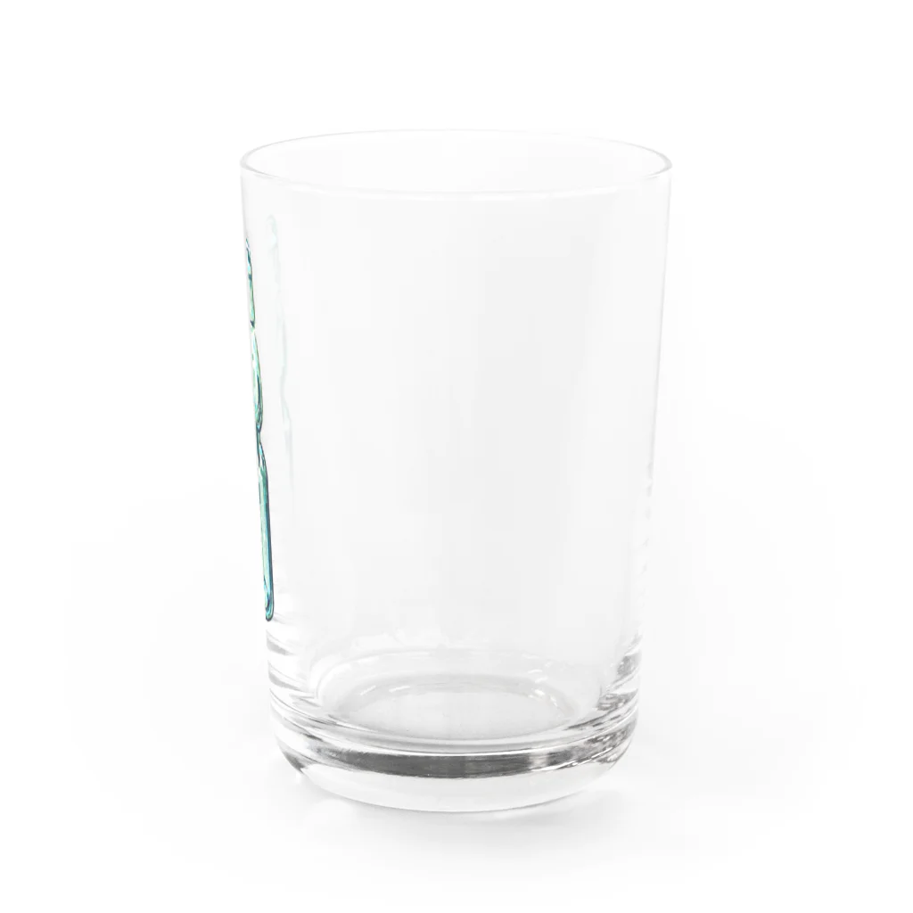 studio26のラムネ（飲みかけ） Water Glass :right