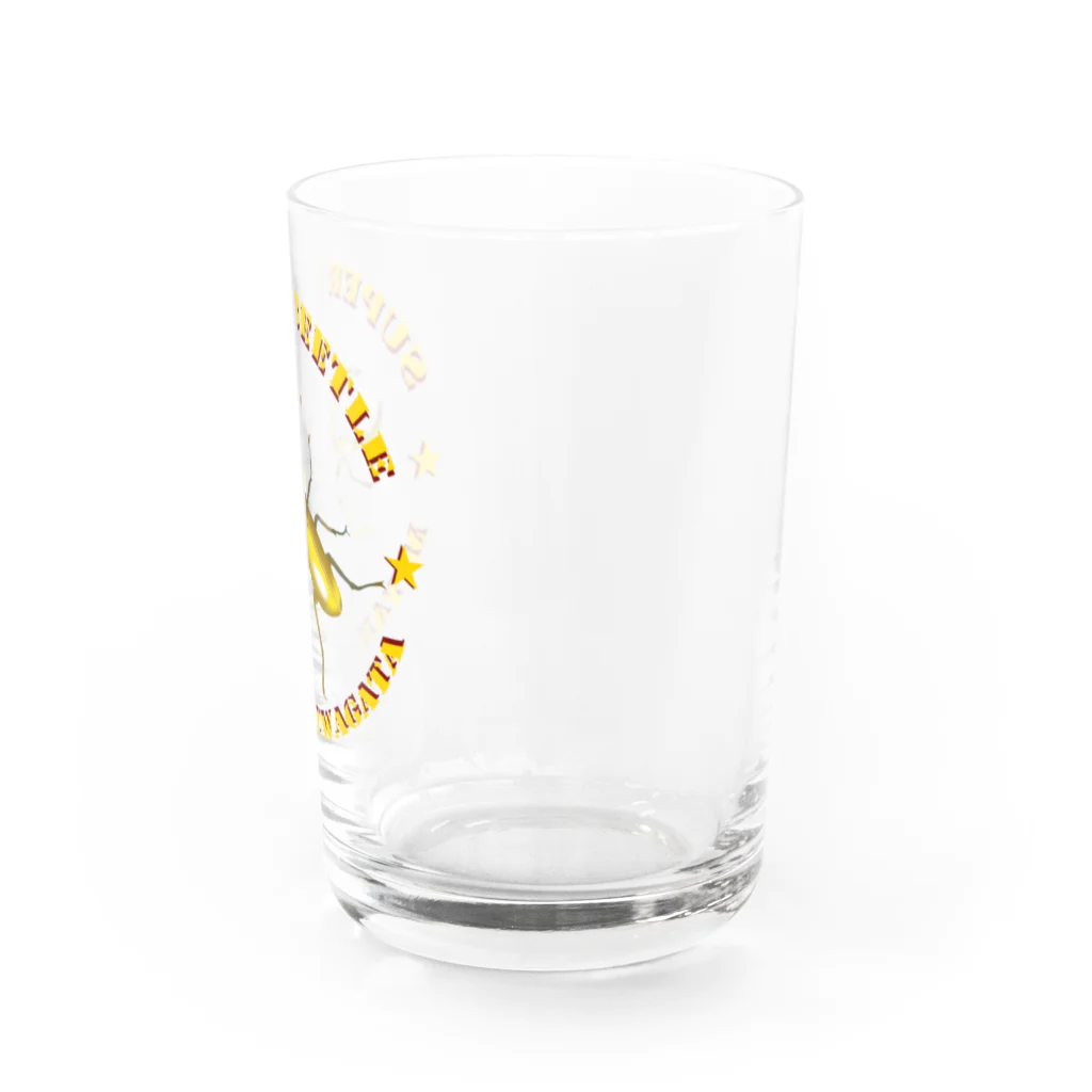 shikisai02sのsuper beetle _ miyama kuwagata Water Glass :right