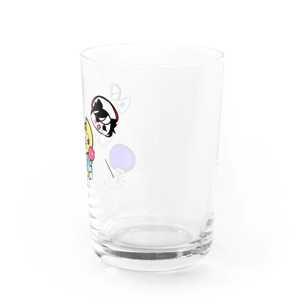 さくらメンダコ オフィシャルショップのお祭りプリンちゃん Water Glass :right