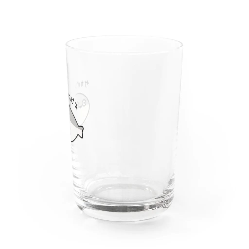 スポーツやら猫やら色々あるお店。のサカバンバスピス。 Water Glass :right