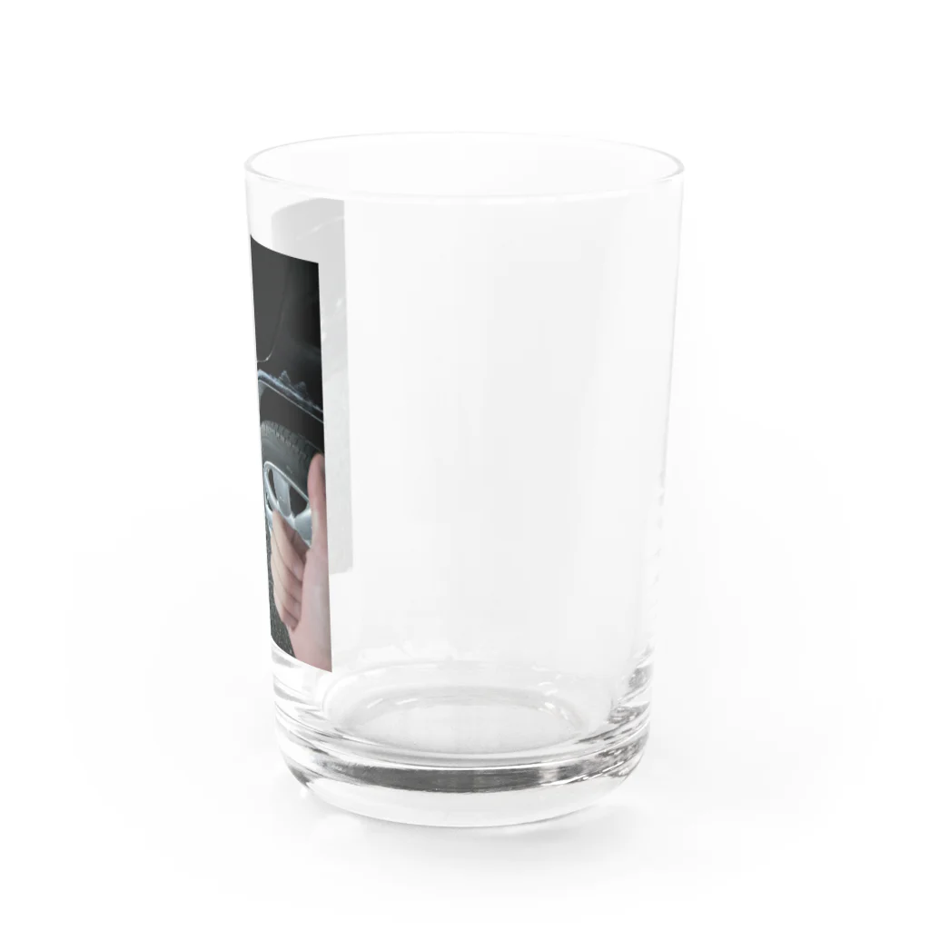 レジェンド呼子屋 SUZURI駅前店の初コスり記念グッズ Water Glass :right