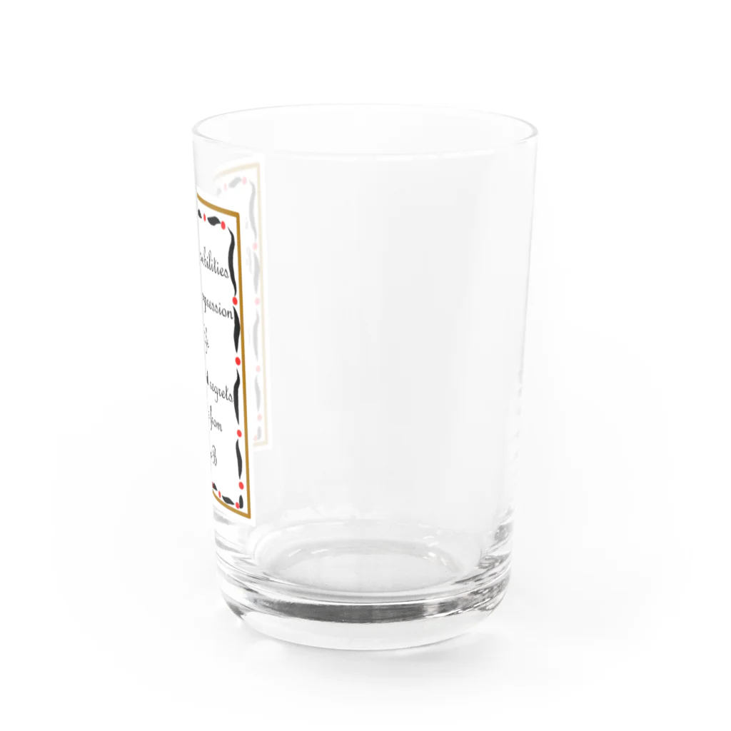 Poem-Bのメッセージ　 Water Glass :right