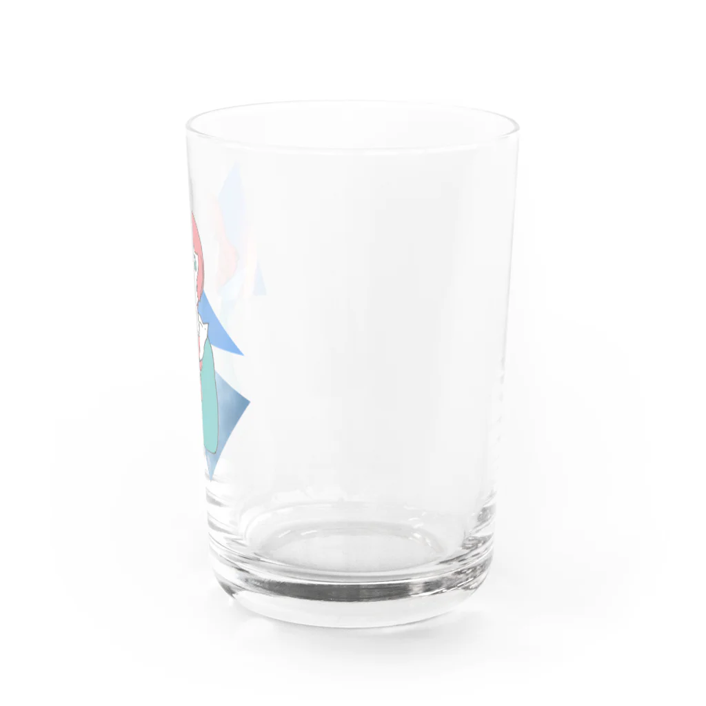 きょうもぜったいがんばらない。のいいからもう放っといてちゃん。 Water Glass :right