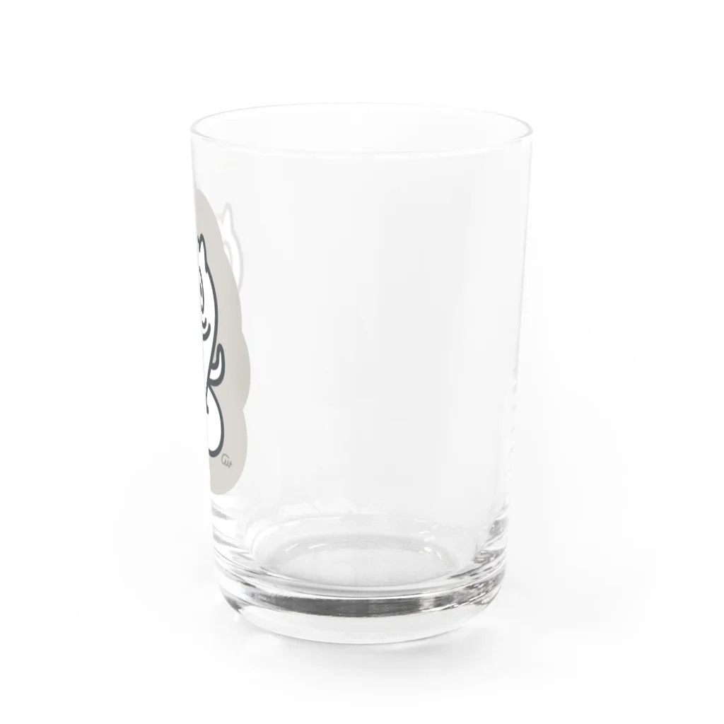 イラスト MONYAAT のへびにゃーん Water Glass :right