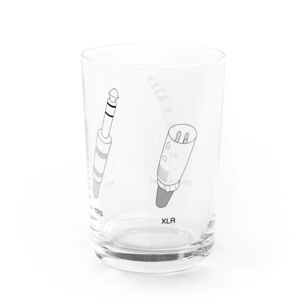 monaural-soundの音響コネクタ＋C Water Glass :right