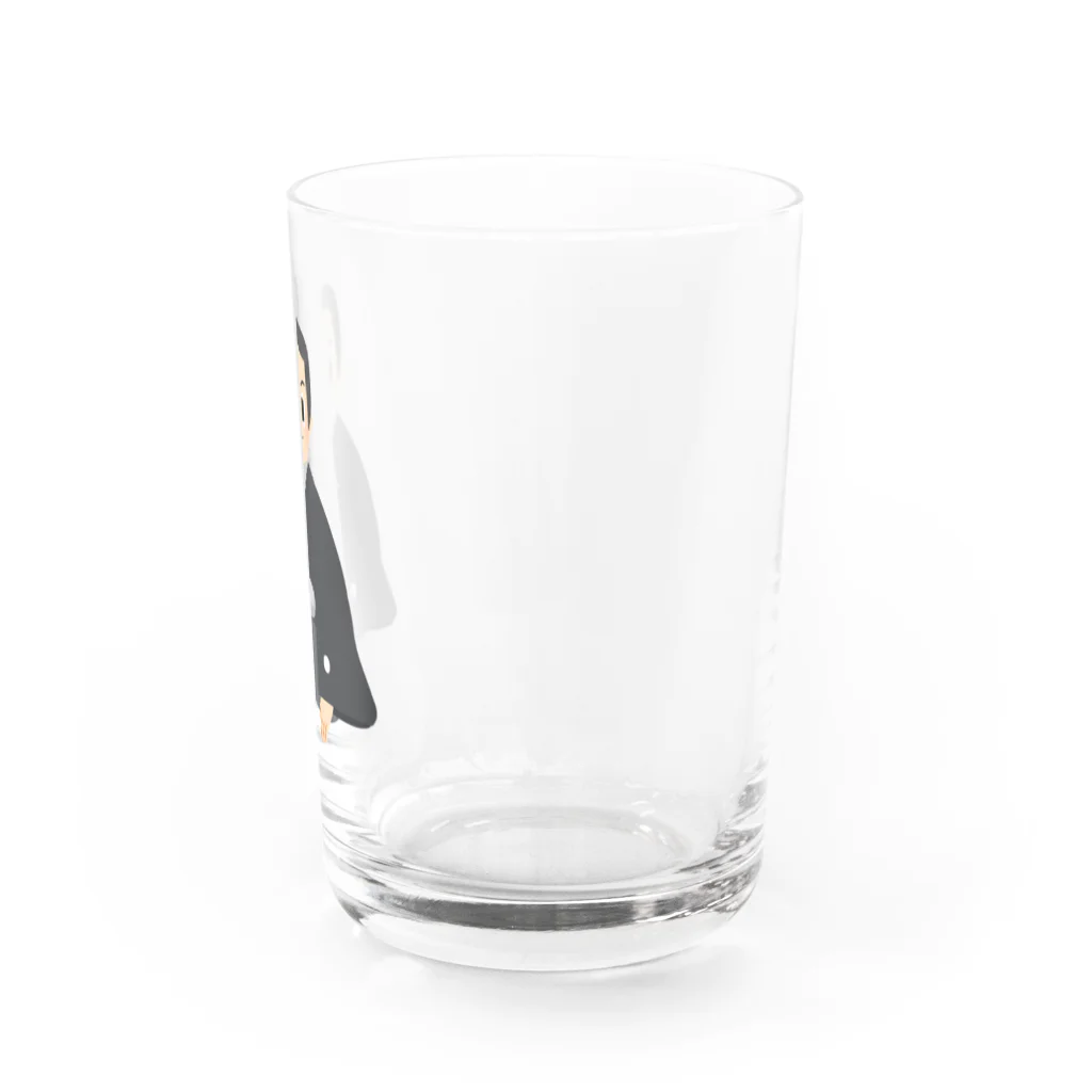 Mashiro2023の紋付袴の花婿 Water Glass :right