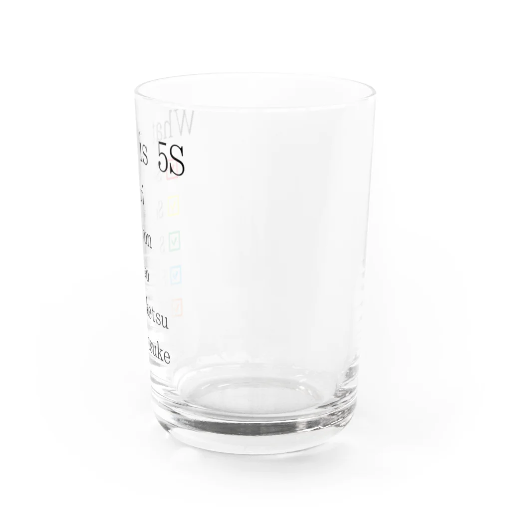 Radical Artistry Studioの5S色彩行動 Water Glass :right