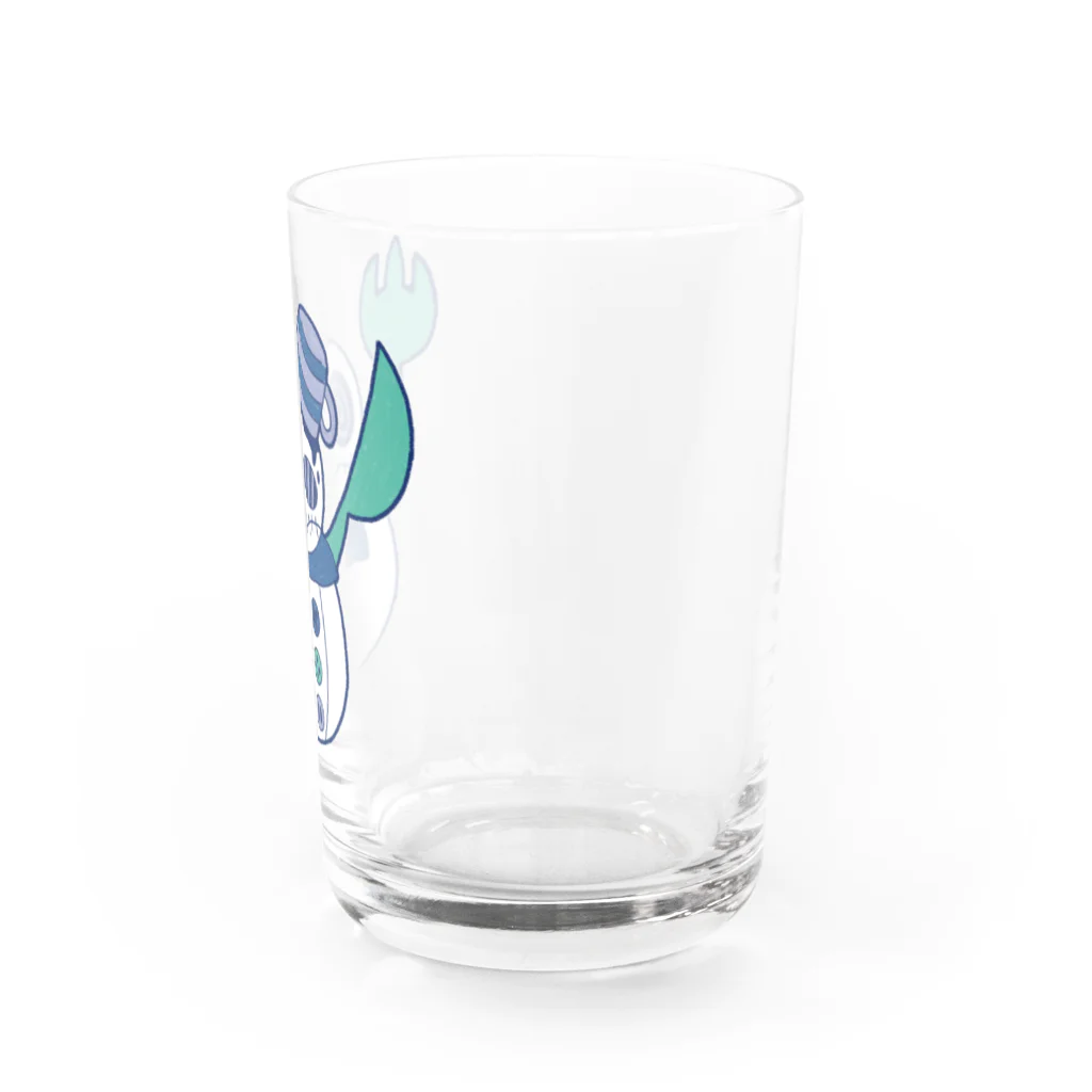 かりんとう小路の雪だるまシェフ Water Glass :right