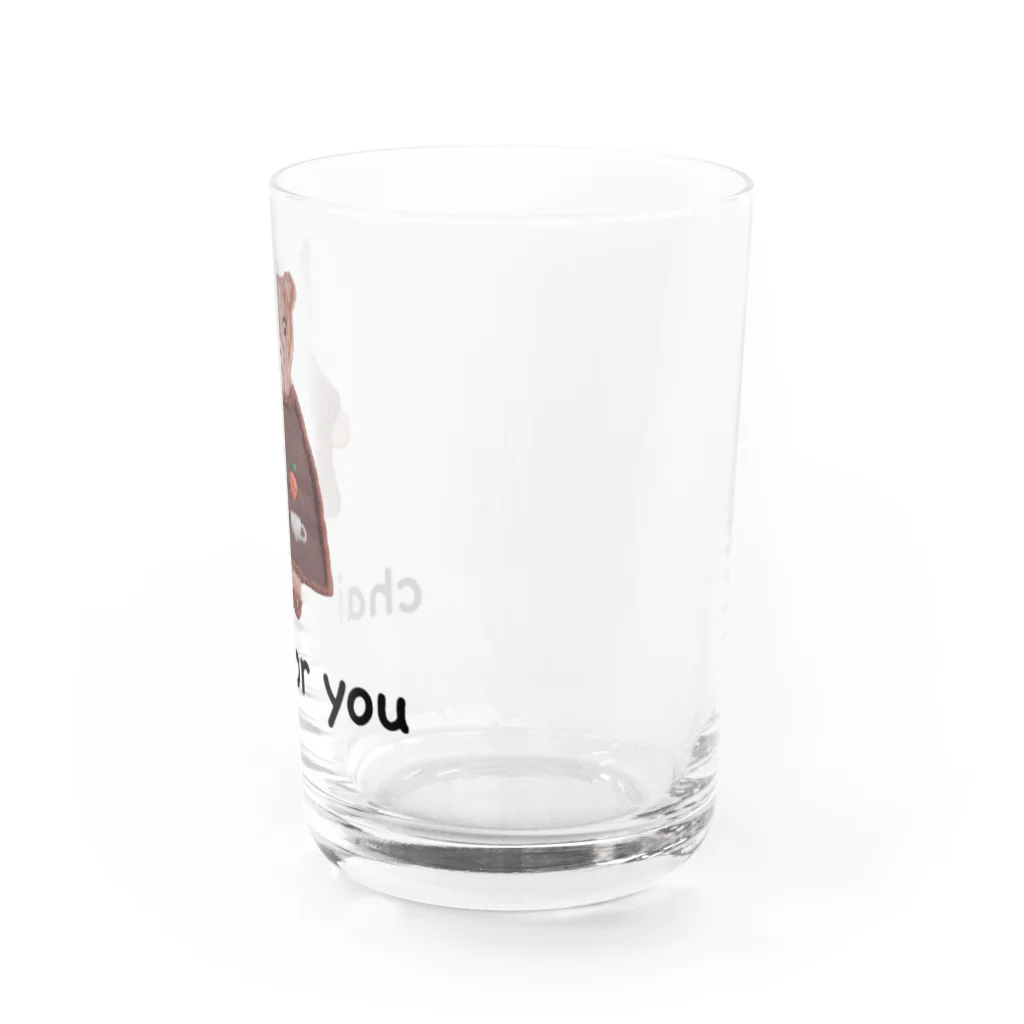 あなたにチャイのkuma Water Glass :right