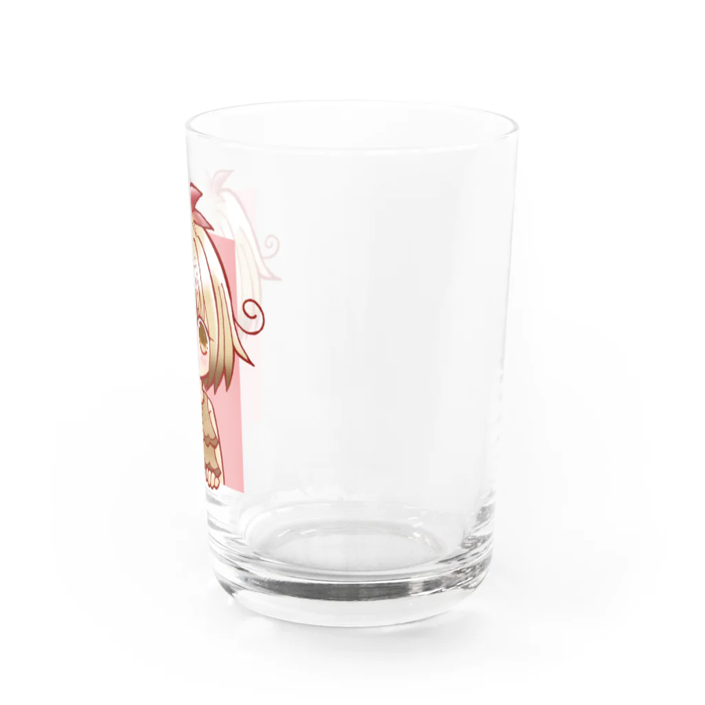 親鳥えぬの比内地鶏のひないちゃん Water Glass :right