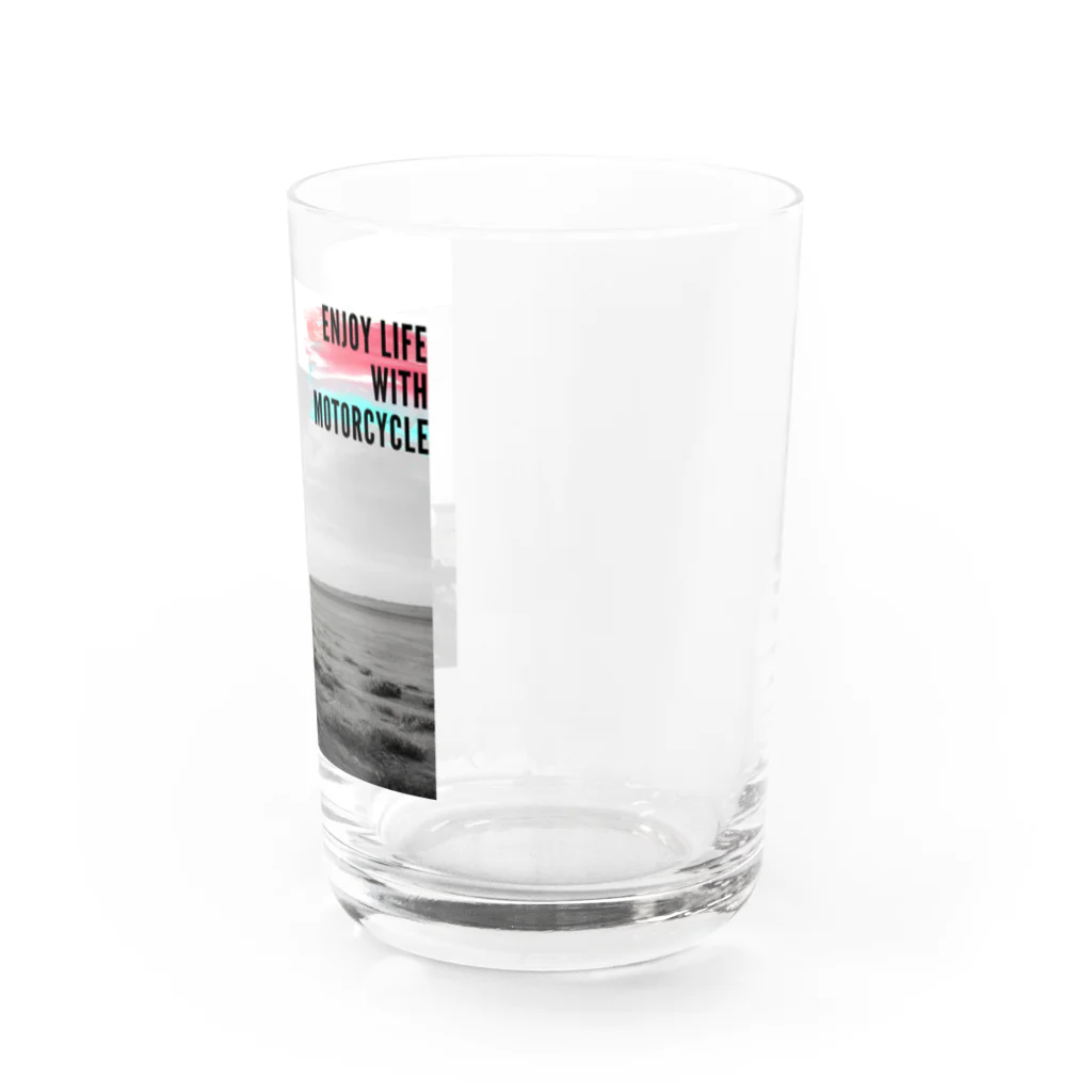 nijiiro-kujiraのバイクライフを楽しむシリーズ Water Glass :right