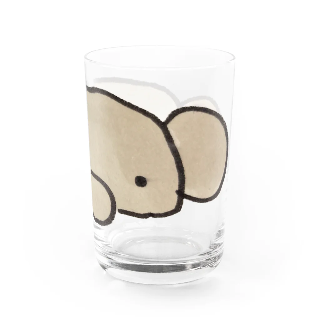 くまくま。ショップのコアラぱんのくまくま。のかおポ Water Glass :right