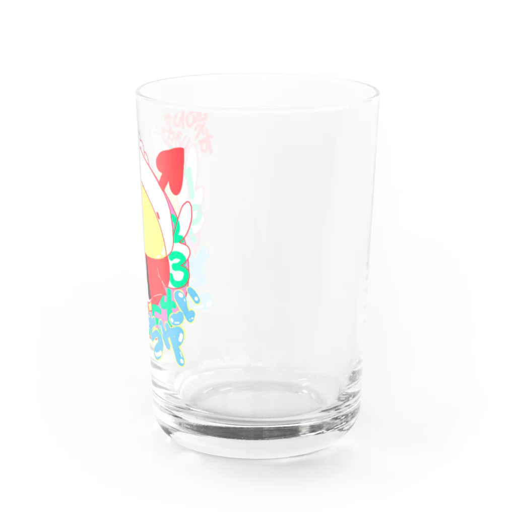 雑貨屋のオソラさんの鴨時計すがもん時間取締役 Water Glass :right