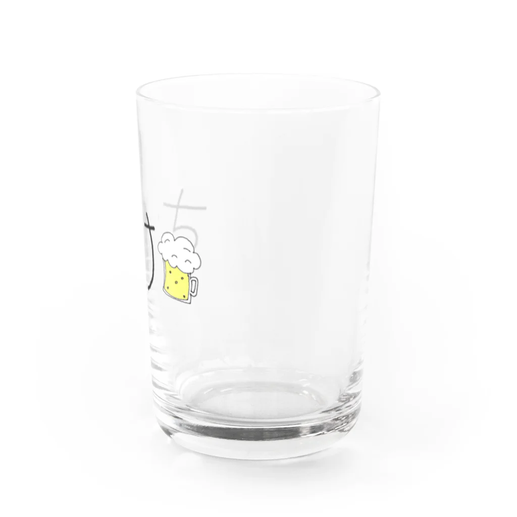 好奇心のさけ（ビール） Water Glass :right