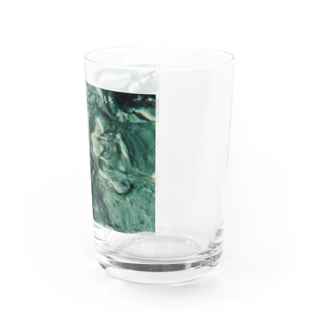 Let's Go for a Walkの宮古島の碧いサカナ Water Glass :right