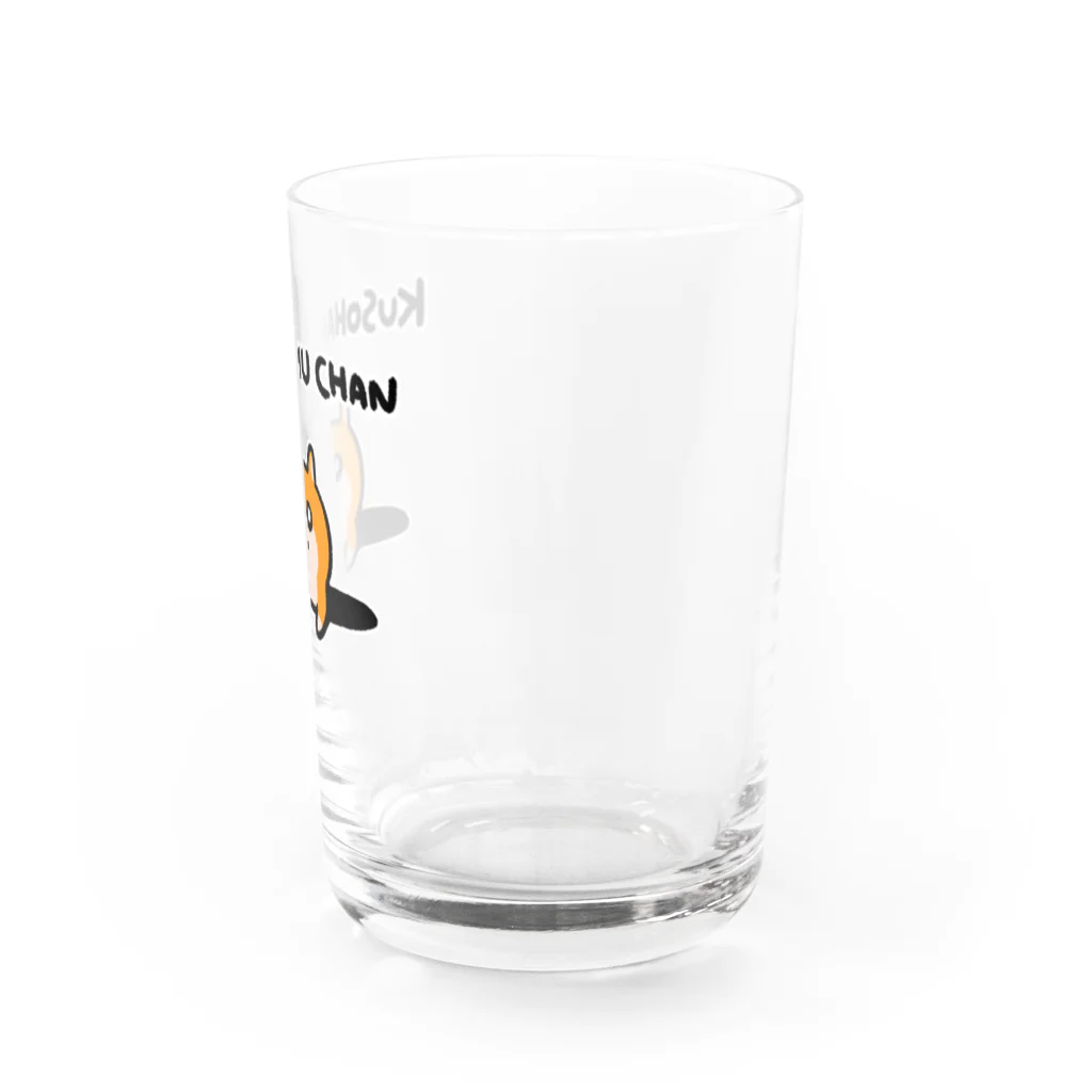 NORICOPOの穴から覗くクソハムちゃん Water Glass :right