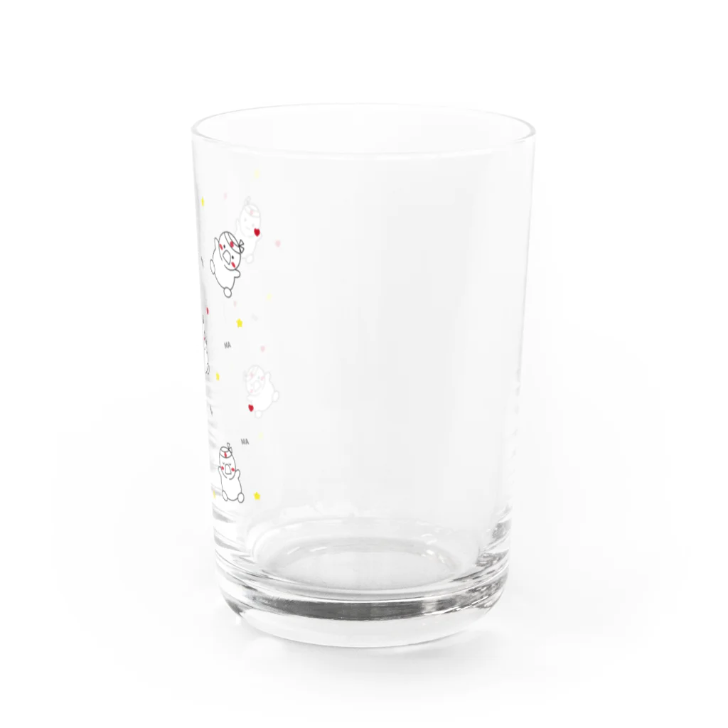 まやす星人の気まぐれしょっぷのわちゃわちゃまやす Water Glass :right