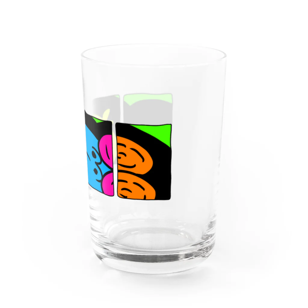 たんたんたぬの商店のゴリゴリゴリラ🦍 Water Glass :right