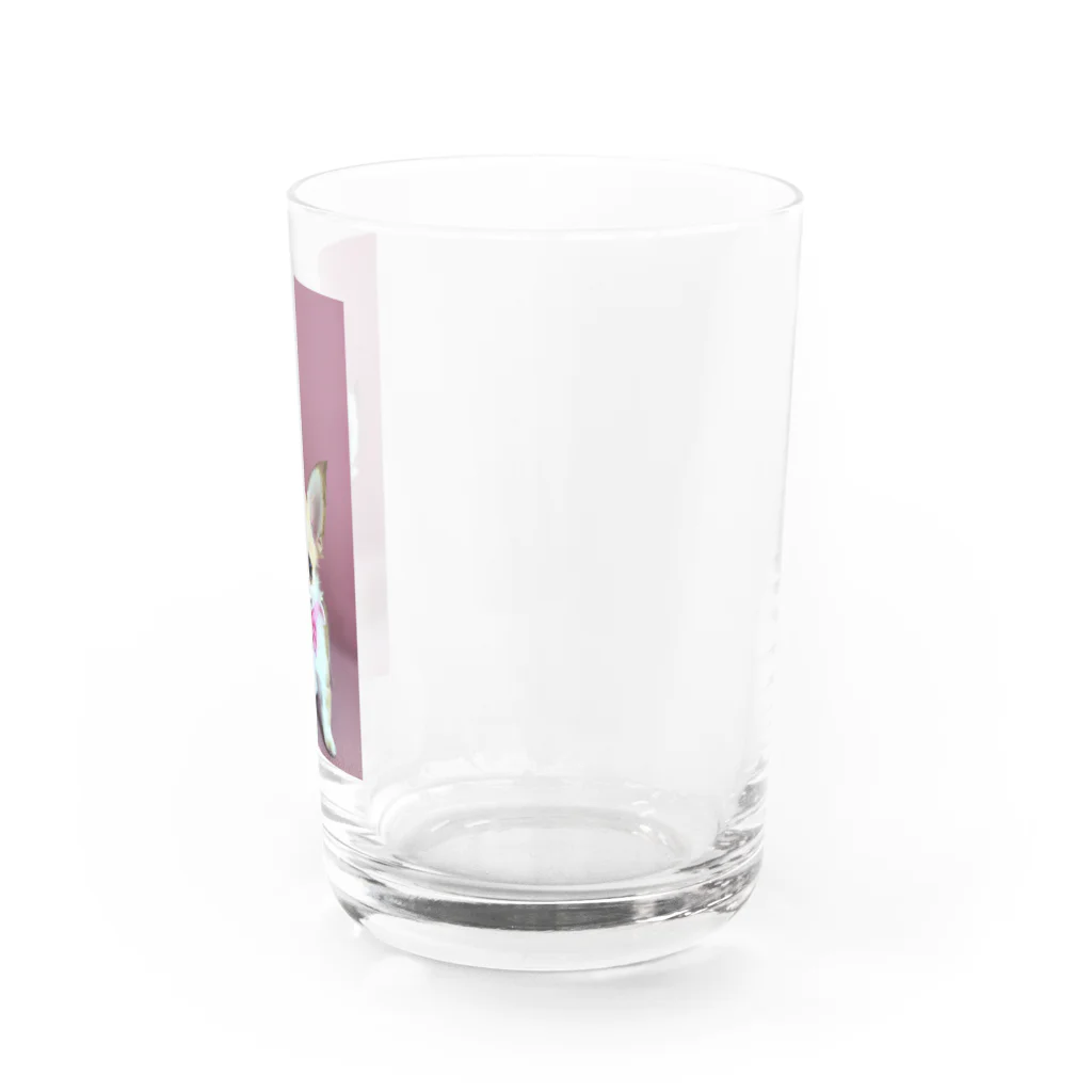 ryuonji87のかわいいチーくん Water Glass :right