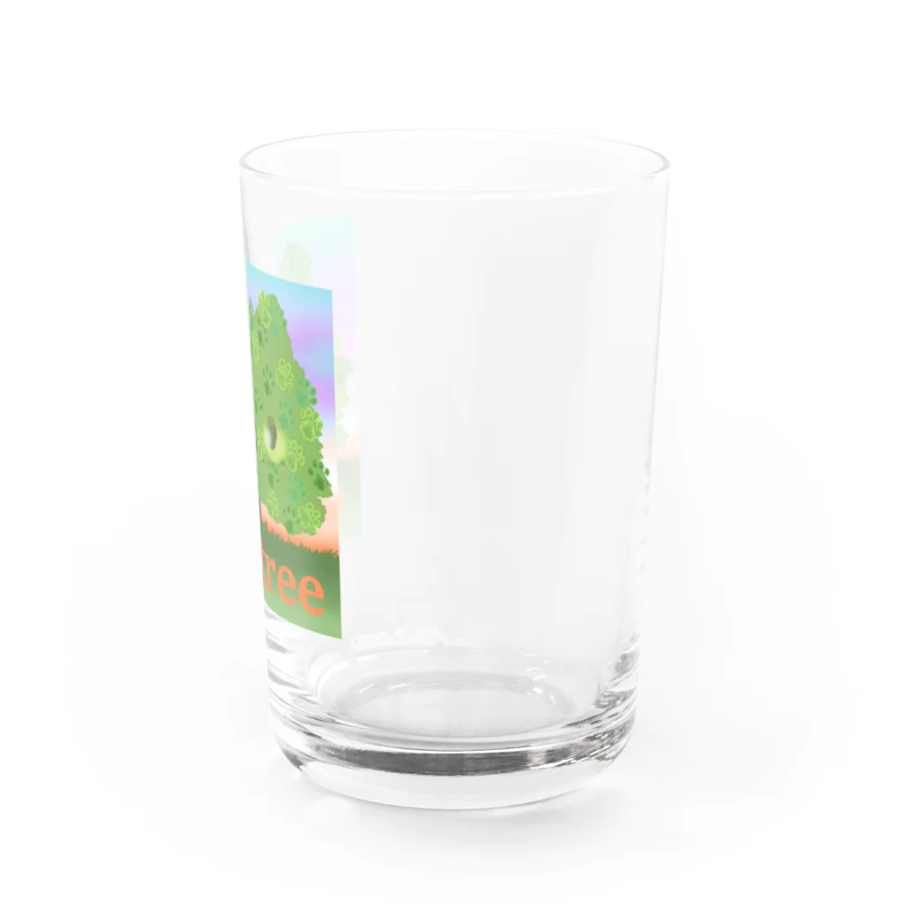 Charamaru MarketのＣＡＴ　ＴＲＥＥ Water Glass :right