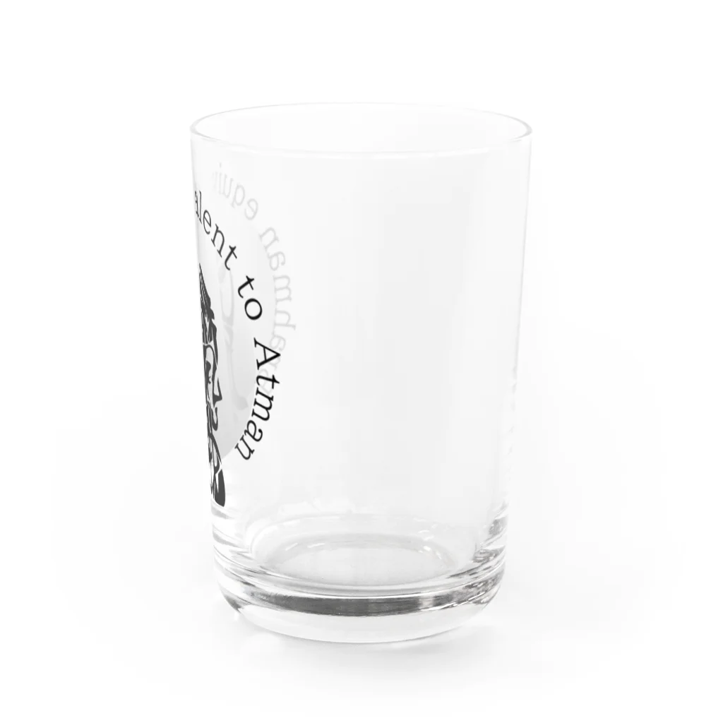 『NG （Niche・Gate）』ニッチゲート-- IN SUZURIの梵我一如h.t.（黒） Water Glass :right