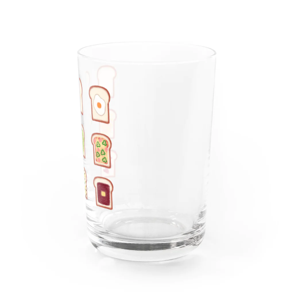 kokobookのHow to eat 食パン Water Glass :right