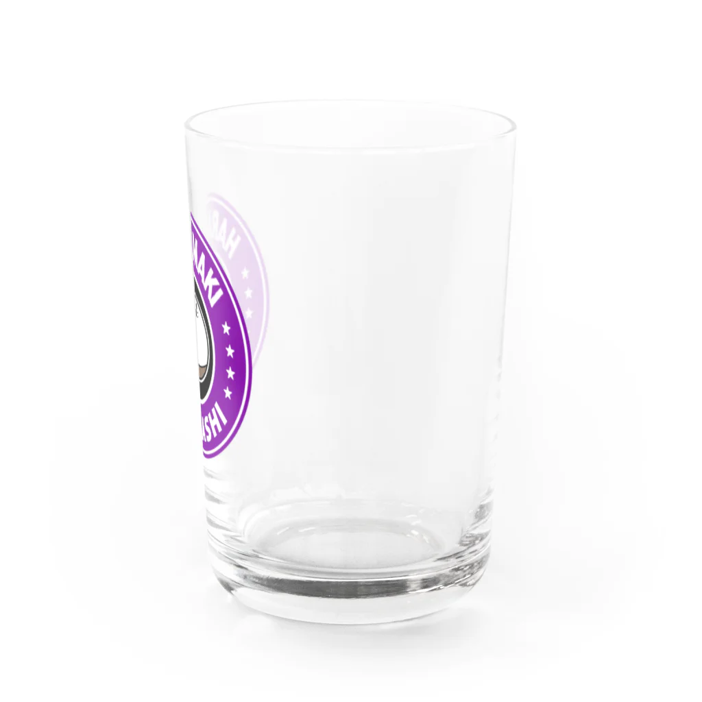 ken_ikedaの腹巻きアザラシ君(紫) Water Glass :right