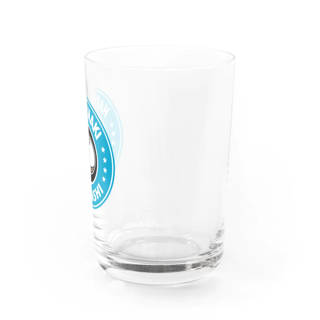 ken_ikedaの腹巻きアザラシ君(ブルー) Water Glass :right