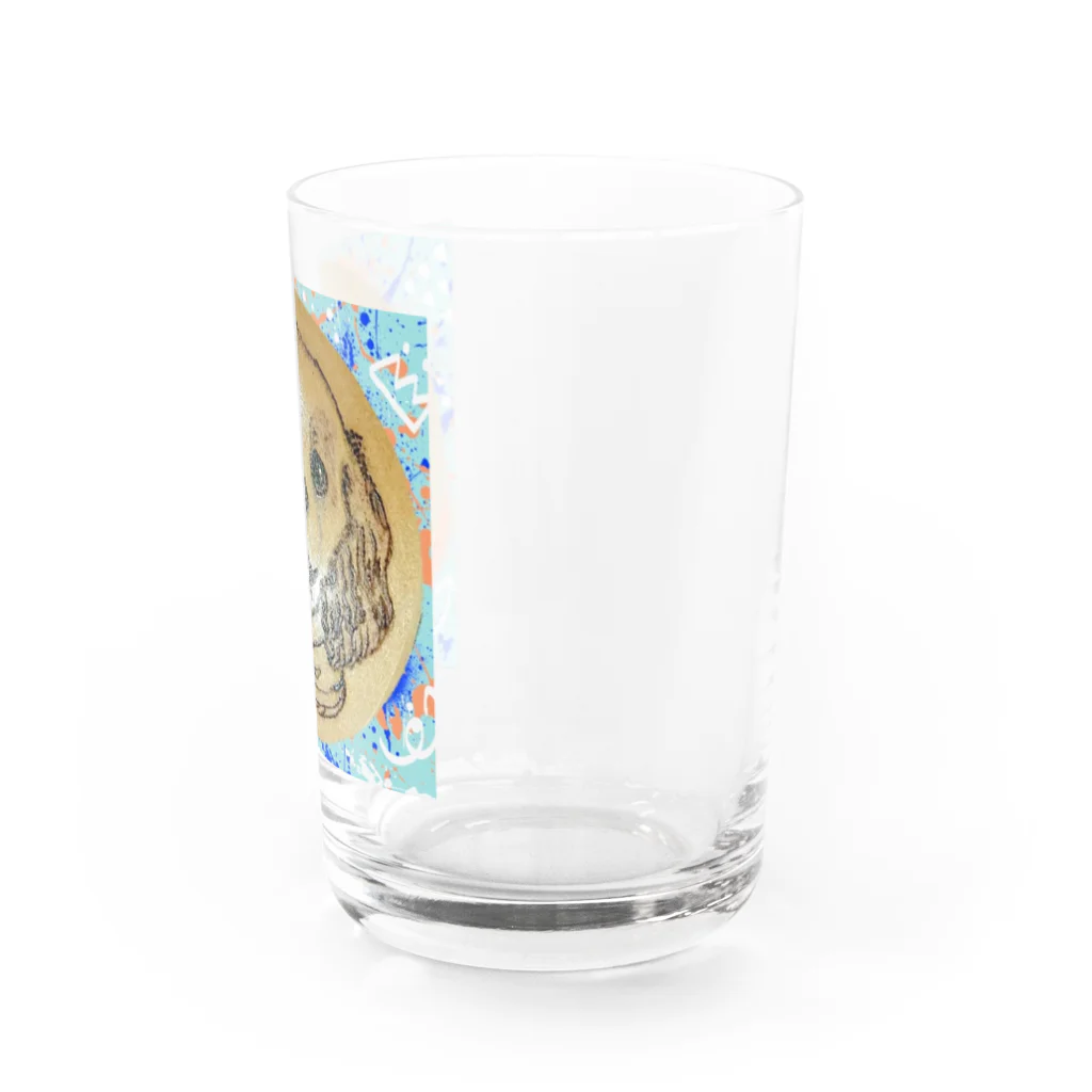 YURITAROORIGINLのAmerican Cocker Spaniel,わるそう坊主のコッカースパニエル Water Glass :right