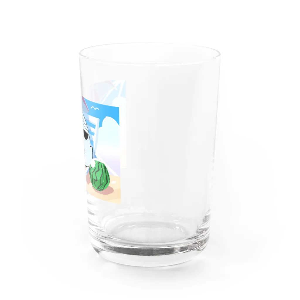 ながしめおばけのながしめおばけ Water Glass :right