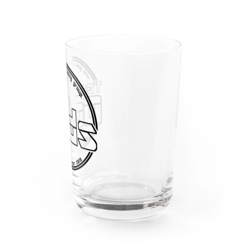 TeamOdds‐チームオッズ‐のTeamOdds シンプルブラックロゴマーク Water Glass :right