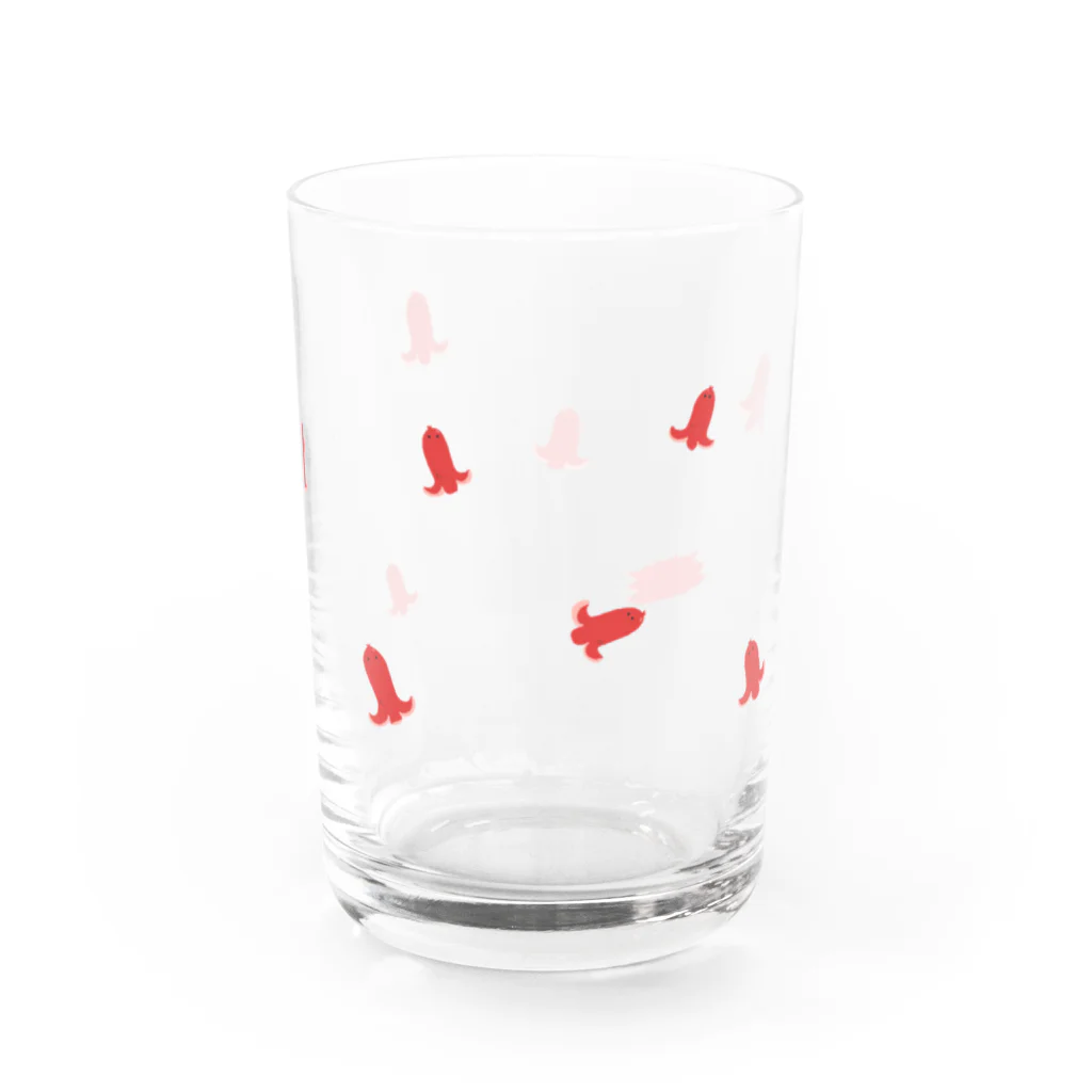 ほやほやのたこウインナー Water Glass :right