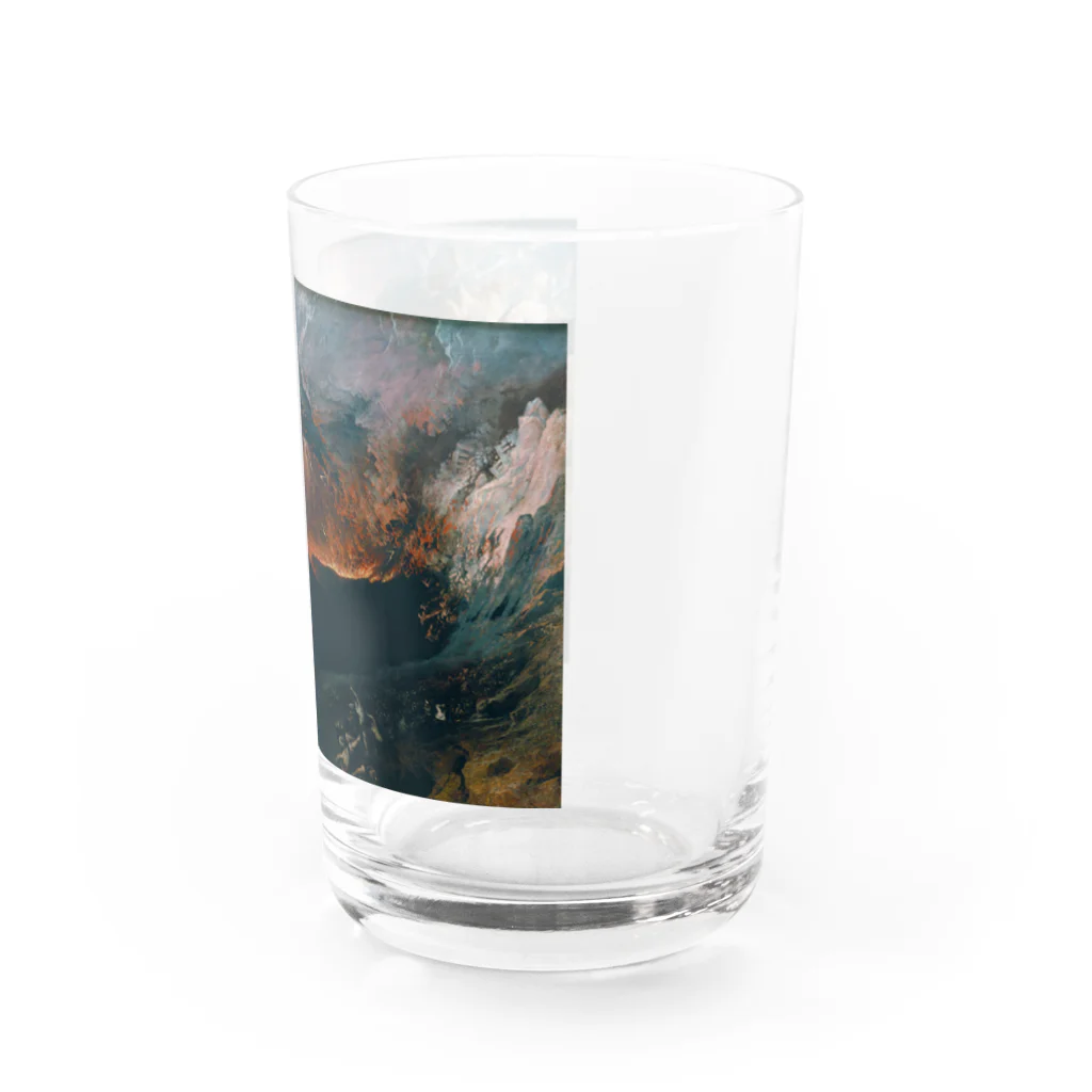 世界美術商店の神の大いなる怒りの日 / The Great Day of His Wrath Water Glass :right