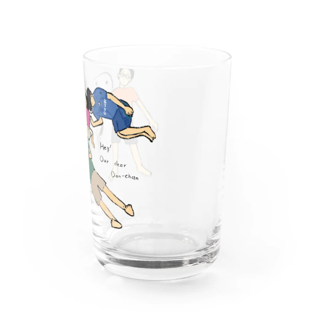 おーい！どんちゃん公式グッズの映画「おーい！どんちゃん」公式グッズ Water Glass :right