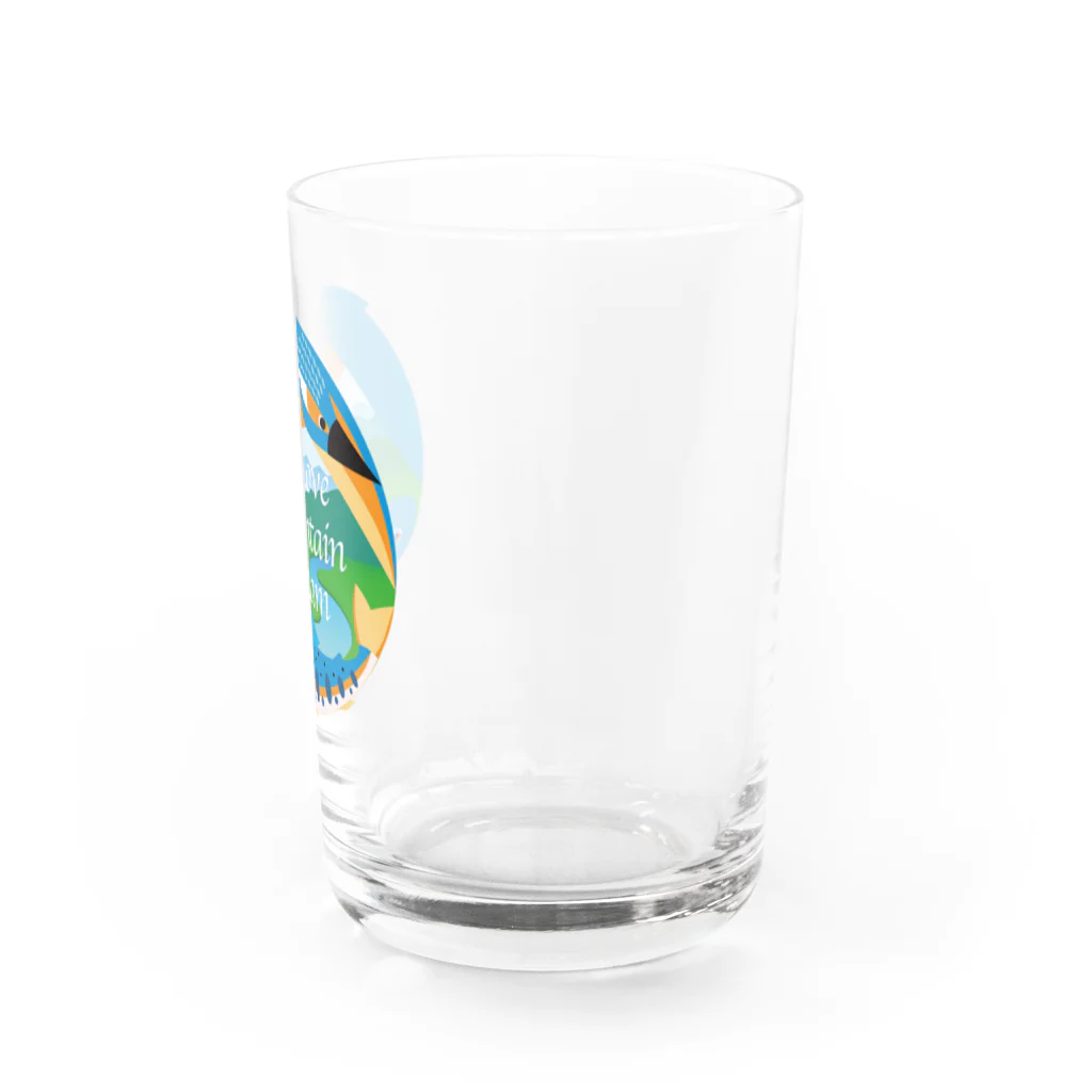 Isao Sakuma Creative Officeのカワセミ／ヤマメ（食器用） Water Glass :right