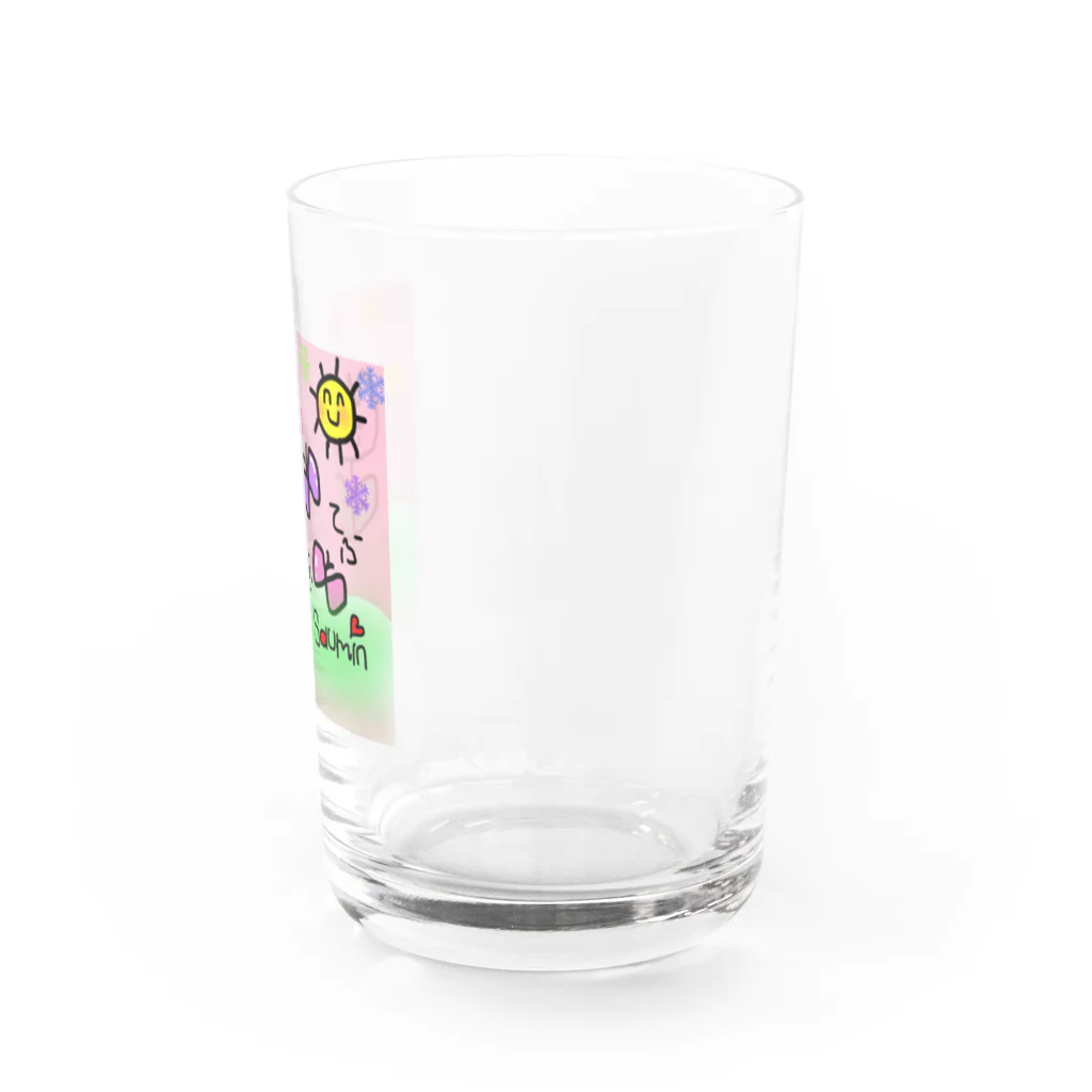 さうみん©のてふてふさうみん Water Glass :right