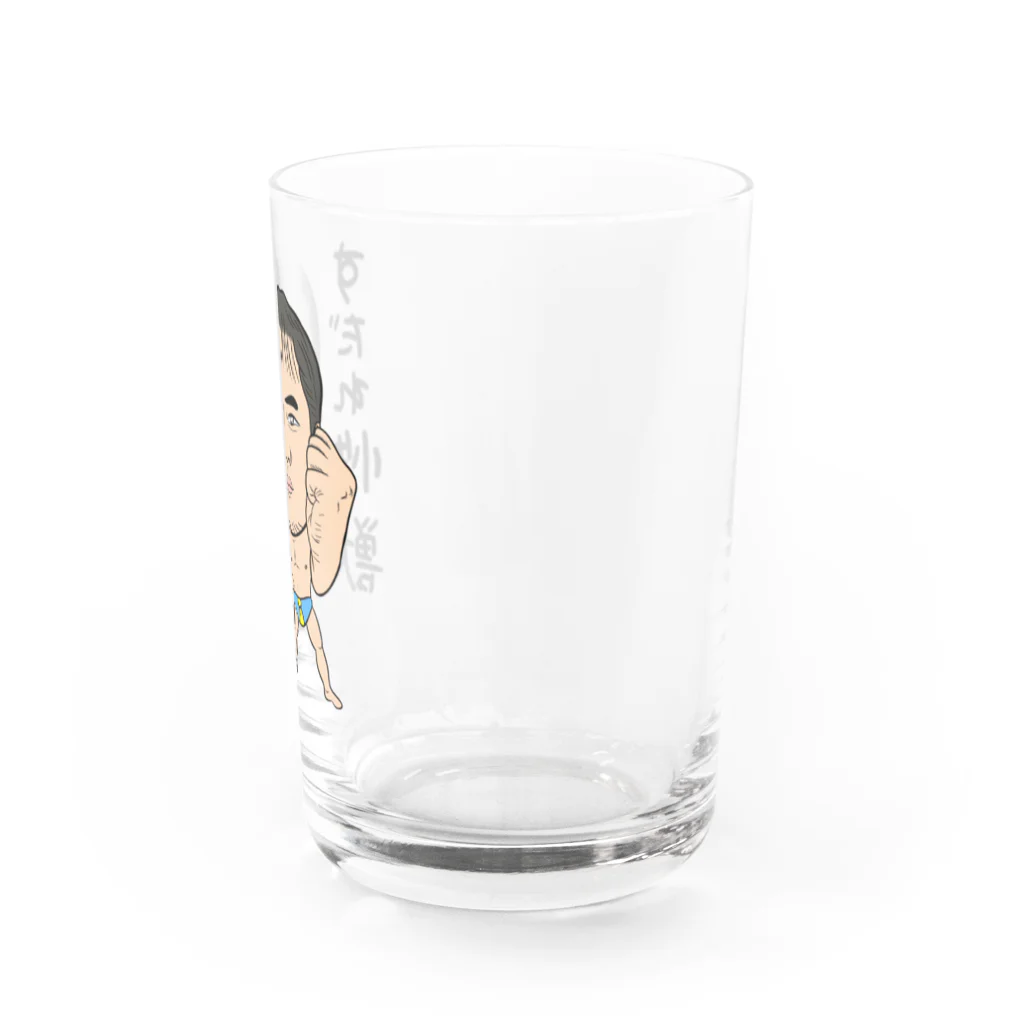 じゅうに（Jyuuni）の0098・すだれ性獣（文字あり）・配信者シリーズ（じゅうにブランド） Water Glass :right