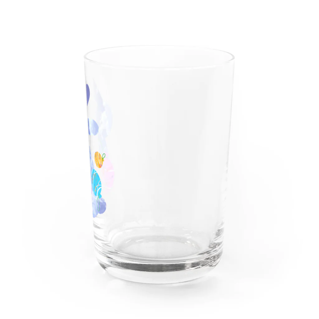 Rabbitflowerの夏の思い出 Water Glass :right