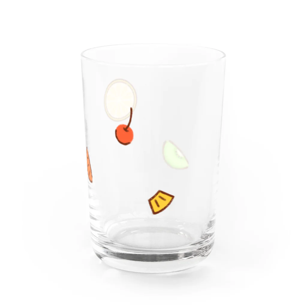 momoのフルーツたくさん Water Glass :right