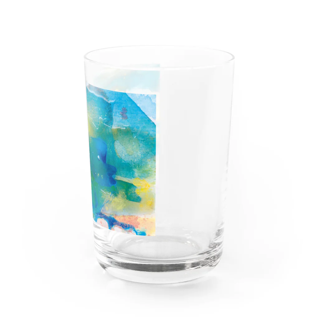 Art Room SunSの粟国島　ナポレオンフィッシュ Water Glass :right