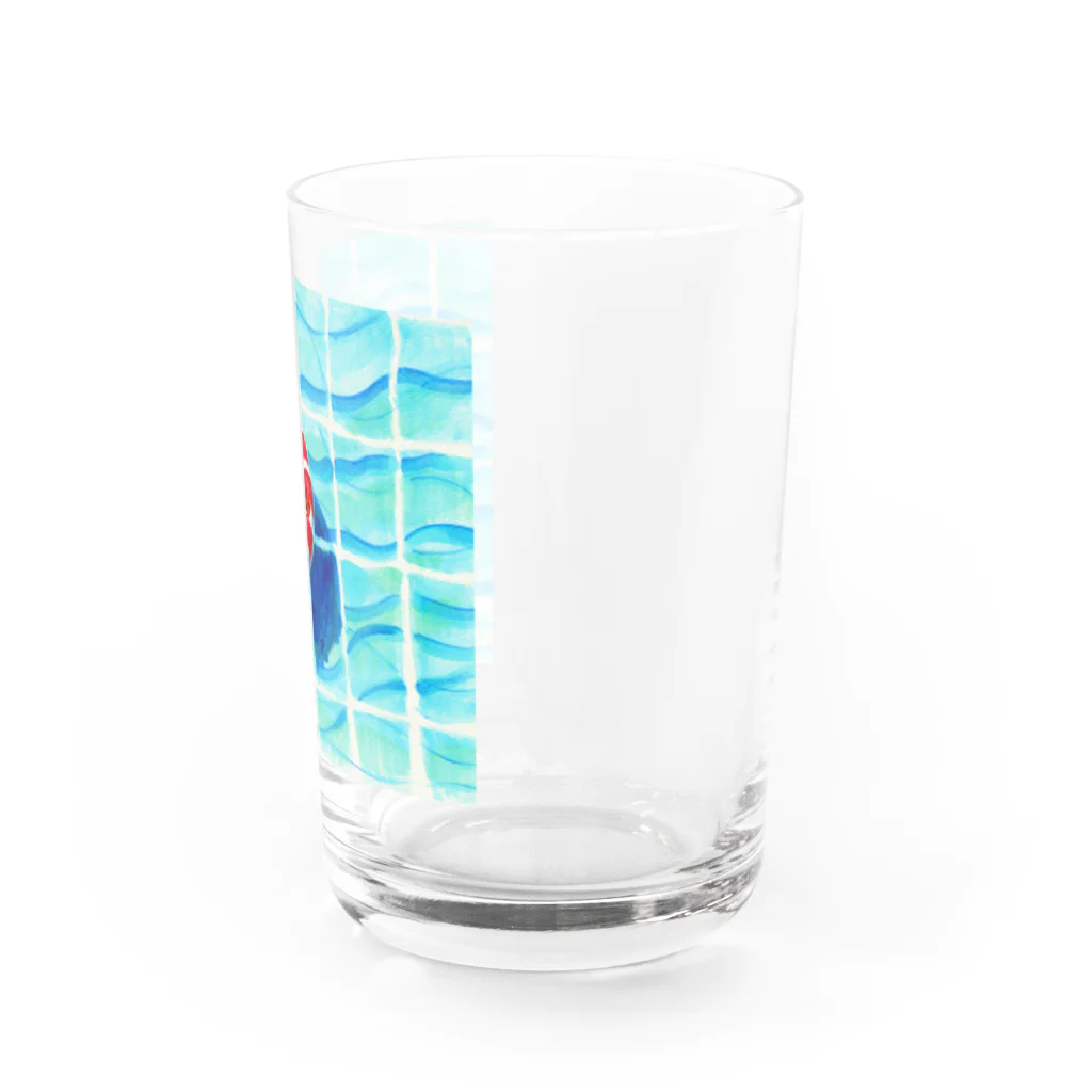 segasworksのプールのトラちゃん Water Glass :right