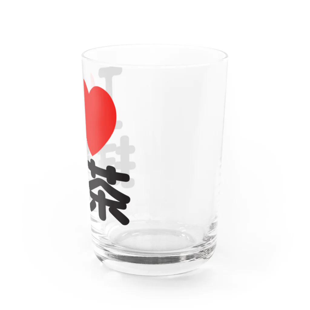 I LOVE SHOPのI LOVE 抹茶 Water Glass :right