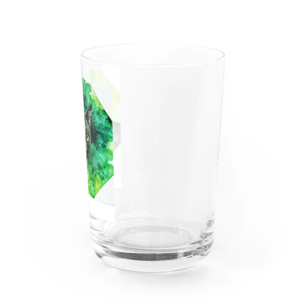 NEKONEEの黒恵 Water Glass :right